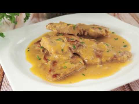 CARNE DE LOMO EN SALSA DE YOGUR CREMOSA