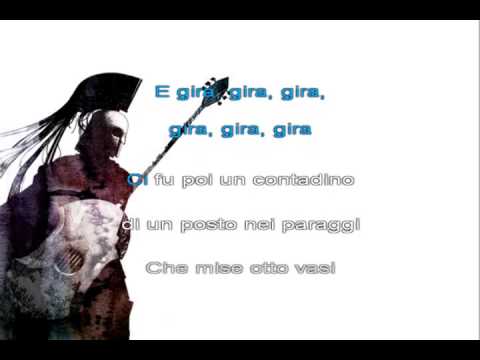 "E gira gira gira" base musicale