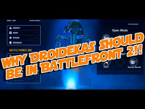 Why Droidekas Should Be In Battlefront 2 -Ability Concepts!-