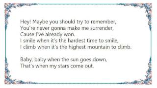 Delta Goodrem - When My Stars Come Out Lyrics