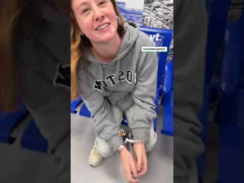 Accidentally got locked in handcuffs 😭