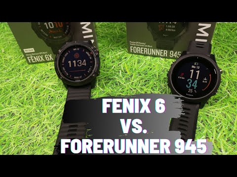 Garmin Fenix 6 vs. Garmin Forerunner 945: Welche Premium Sportuhr ist besser?