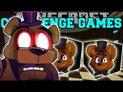 Pat and Jen PopularMMOs Minecraft FNAF CHALLENGE GAMES   Lucky Block Mod   Modded Mini Game