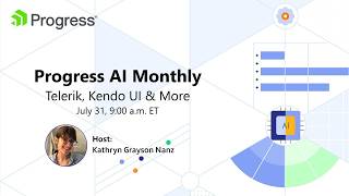 Progress AI Monthly: Telerik, Kendo UI, and More