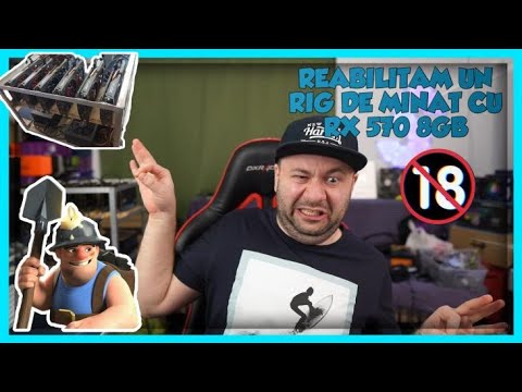 REABILITAM UN RIG CU RX 470 8Gb DEFUNCT, ABANDONAT SI UITAT IN MINA DE CARBUNE