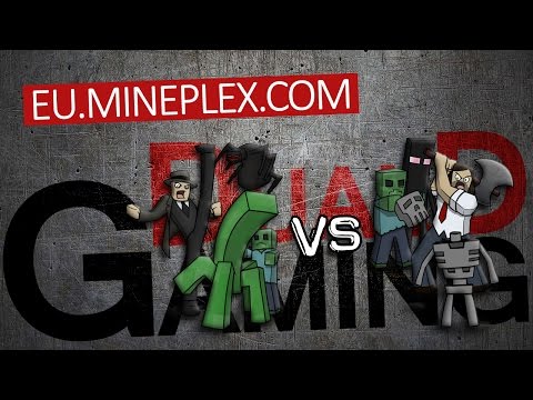 DualDGaming spelar Minecraft Minigames - Mineplex-torsdag med drakröj!