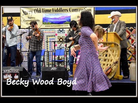Becky Wood Boyd, Surry Old Time Fiddlers Convention, Dobson NC