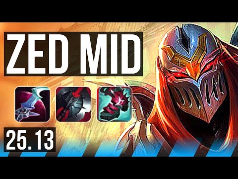 ZED vs IRELIA (MID) | Legendary | EUW Master | 25.13