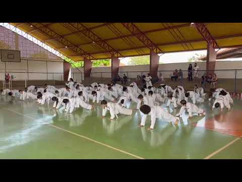 Taekwondo indiara-goias primeiro exame de faixas Coloridas 2026