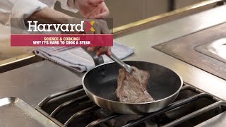 Why it's hard to cook a steak