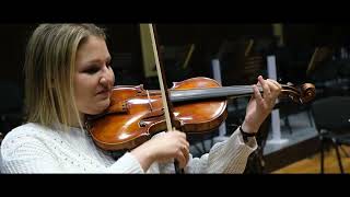 Симфониета Видин - Видеоурок по цигулка - трета част