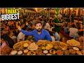 Indian Street Food Tried Every Unlimited Thali At India S Biggest Restaurant 10 000 People Daily