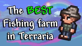 The BEST fishing farm in Terraria (1.4.4)