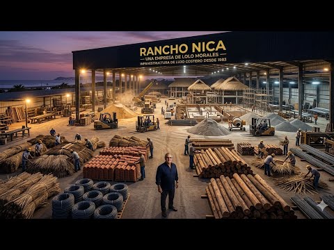 Rancho Nica, construcciones típicas costeras y espacios exteriores
