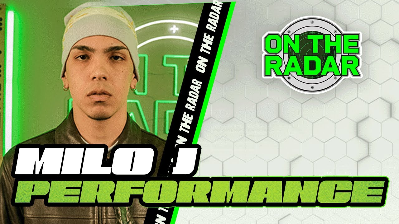 Milo J "Recordé" | On The Radar Live Performance