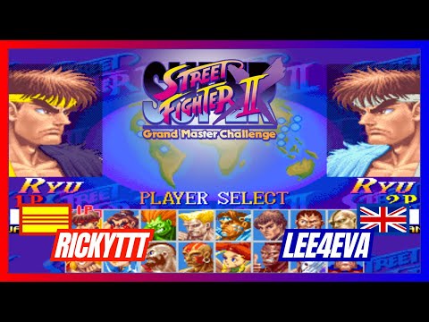 Fightcade - Super Street Fighter II X - RickyTTT vs Lee4eva