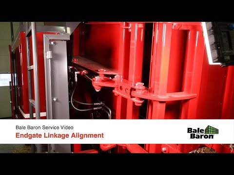 Marcrest Bale Baron Service Video - Endgate Linkage Alignment