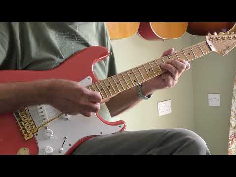 Theme for young lovers. The Shadows cover by Phil McGarrick. Free Backing Track and Tabs.