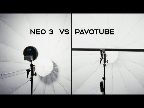 Rotolight Neo 3 vs Nanlite Pavotube 30C ii
