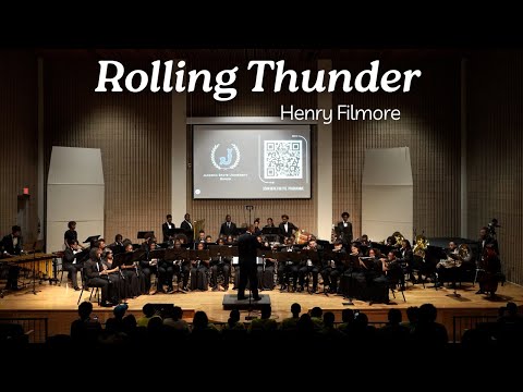 Rolling Thunder- Henry Filmore | Wind Ensemble | Jackson State University | Spring 2025
