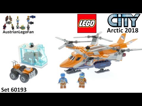 Vidéo LEGO City 60193 : L'hélicoptère arctique