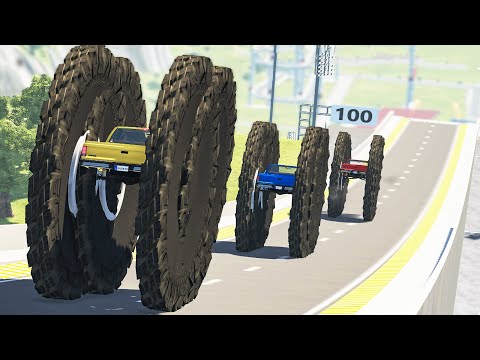Сars High Jumping Crashes #2 - Beamng drive