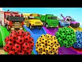 Color Balls & Sing a Song! | Wheels On the Bus children's songbook, Baby Nursery Rhymes & Kids Songs DEFAULT Thumbnail