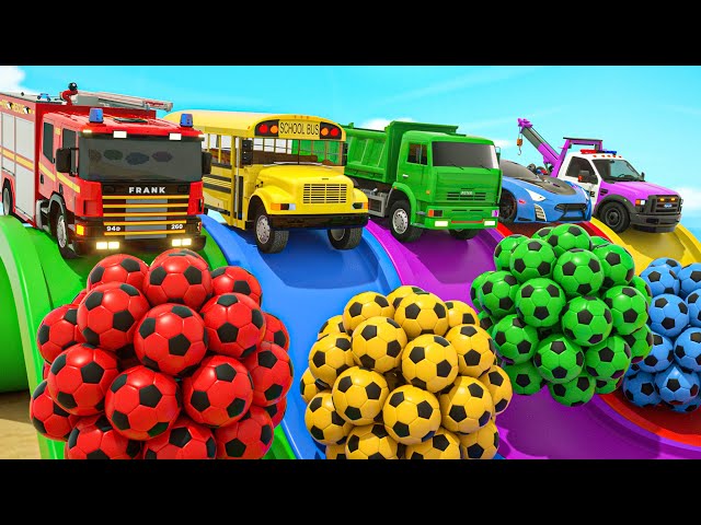 Color Balls & Sing a Song! | Wheels On the Bus children's songbook, Baby Nursery Rhymes & Kids Songs SDDEFAULT Thumbnail