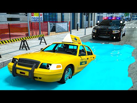 Sergeant Lucas the Police Car Catching Sport Car who Broke the Law - Wheel City Heroes (WCH)