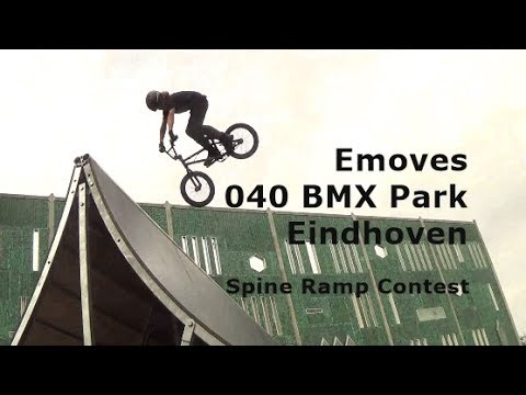 BMX - Emoves - 040 BMX Park - Invitational Spine Ramp Contest - final 2017. (Urban Culture Festival)