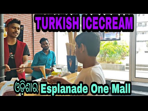 Turkish Icecream In Esplanade One Mall || Bhubaneswar#foodie #foodvlog