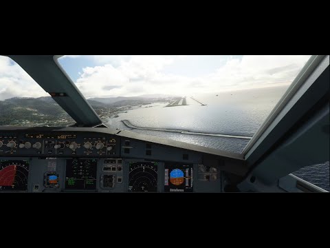 MSFS 2020 - Genoa RNP + VPT runway 10 | 4K | Ultra