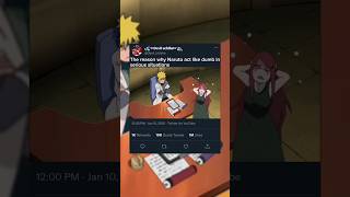The reason why Naruto act like dumb in serious situations|#anime #naruto #animeshorts #narutoshorts