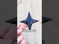 Making Sharp Obsidian Ninja Stars Shorts Obsidian Facts