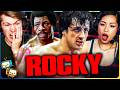ROCKY 1976 Movie Reaction First Time Watch Sylvester Stallone Carl Weathers Talia Shire
