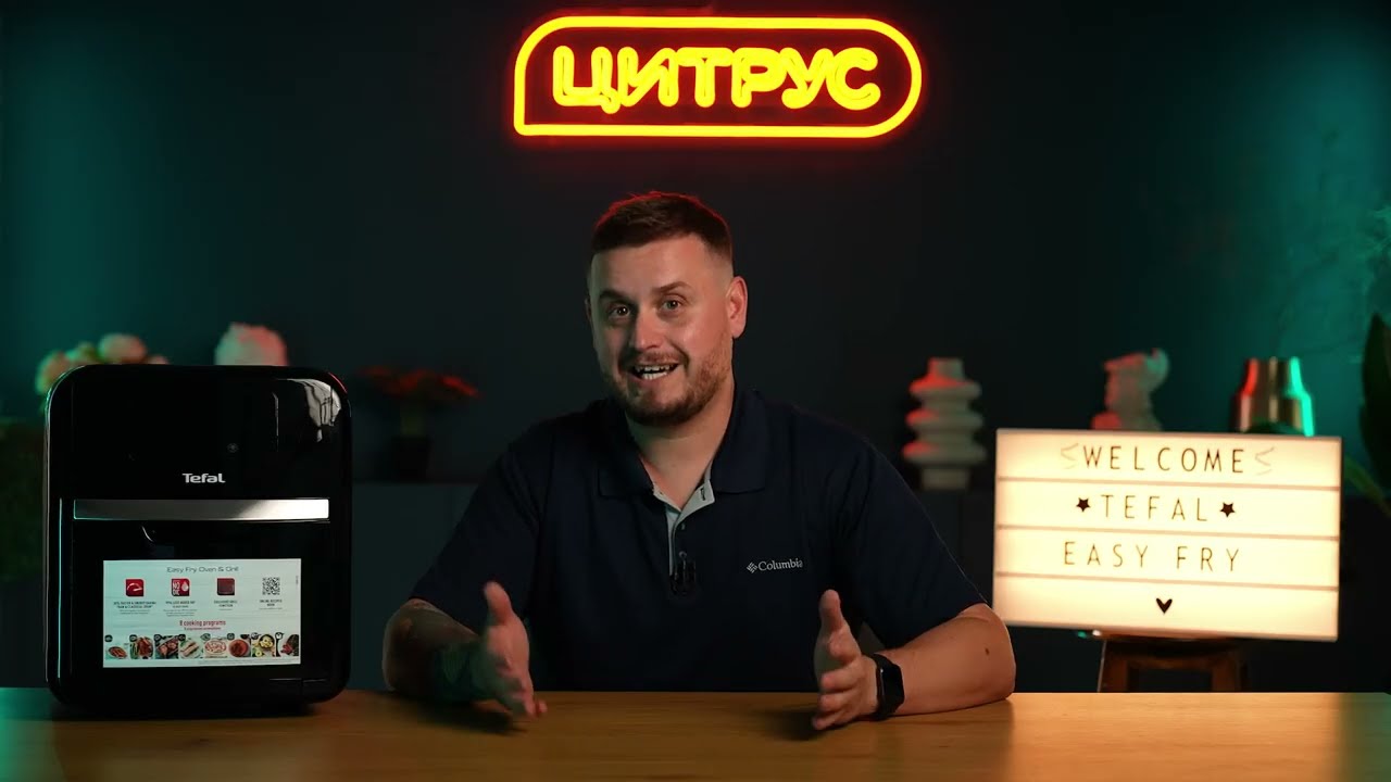 Мультипіч Tefal Easy Fry Oven&Grill FW501815 video preview