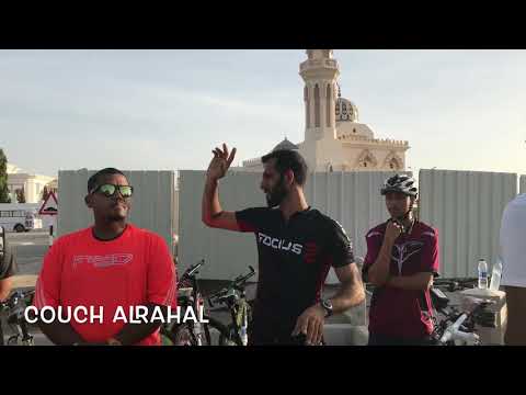 New experience for riding bikes with group in ALQurum Beach, Oman . 29/08/2017