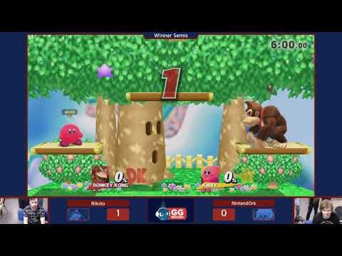 GG Bergen Laksevåg 26 - Riksto vs NintendOrk - Winners Semis - Smash 4