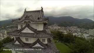 preview picture of video '宇和島城　空撮　Uwajima Castle'