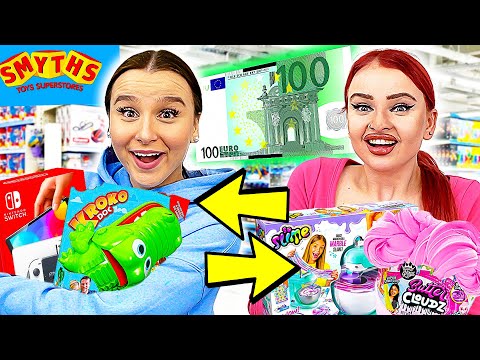 100€ bei SMYTHS TOYS einkaufen 🛍️🔁 (Challenge) - Celina