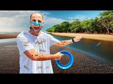 12 Hour River Mouth Fishing Challenge - How Many Species Can I Catch?