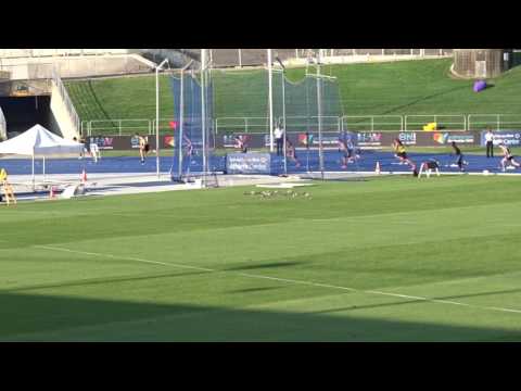 U/17yrs 200m Men Final, Australian Athletics Championships, Olympic Park Sydney 29/03/2017