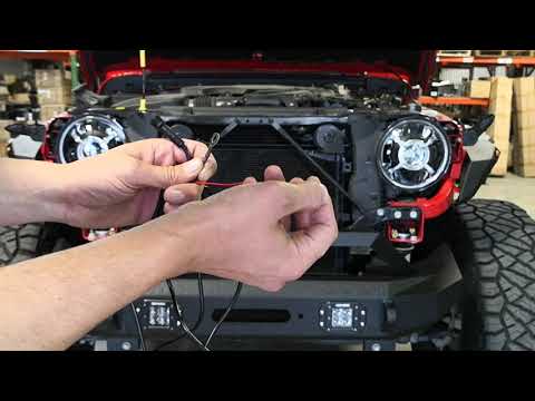 Cyclone True 9 Inch LED Headlights for Wrangler JL JLU Gladiator 2018+