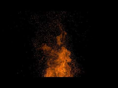 Fire and Flame Overlay 4 - Royalty Free Green Screen Footage