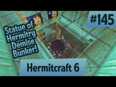 Demise Bunker: Statue of Hermitry! — Hermitcraft 6 ep 145