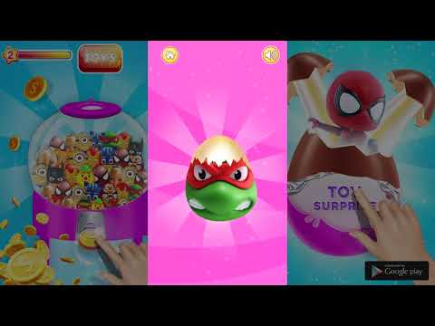 Toy Surprise Eggs Machine Video