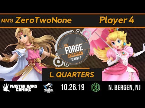 The Forge S4:E1 - MMG | ZeroTwoNone (Zelda) Vs. Player 4 (Peach, Daisy) - L Quarterfinals