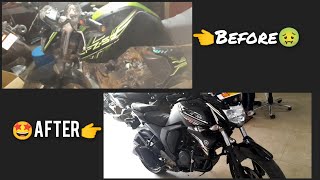Fz full remodelling l Full body parts change l #Dark night l Yamaha l YS SOLUTIONS