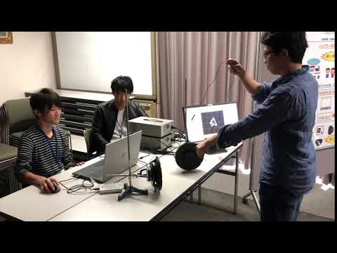 理学類 マイクで線をかいてみよう