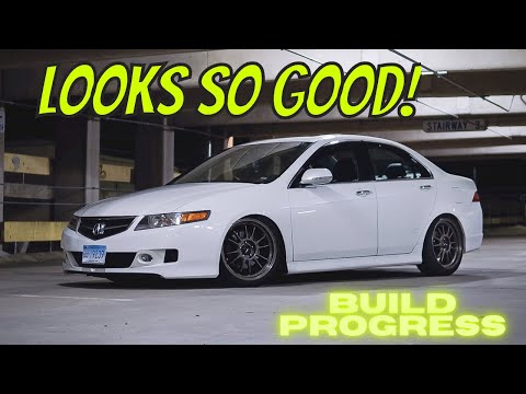 BC Racing Extreme Low Coils Installed On The Tsx!